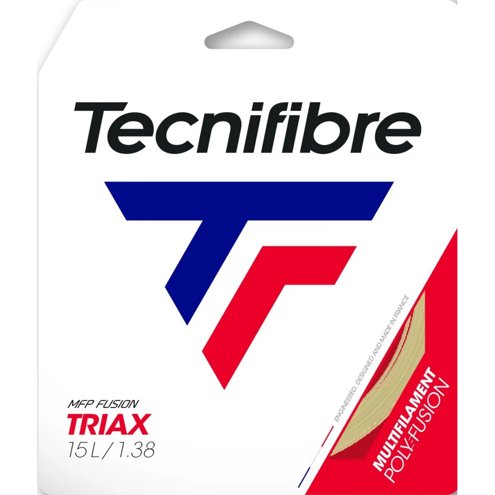 Tecnifibre Triax 15L Tennis String (Set) 1 Tecnifibre Triax 15L Tennis String (Set)