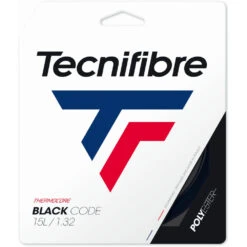 Tecnifibre Black Code 15L Tennis String (Set)