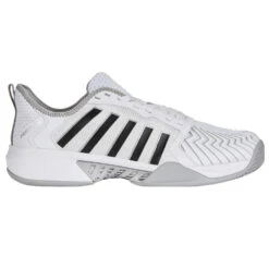 K-Swiss Men’s Pickleball Supreme Shoes (White/High-Rise/Black)