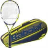 Babolat Evo Aero (Yellow) + Yellow Club Bag Tennis Starter Bundle