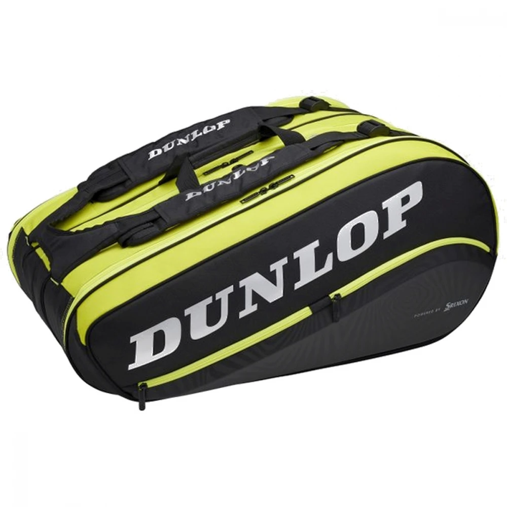 Dunlop SX Performance 12 Racquet Thermo Tennis Bag (Black/Yellow) 1 Dunlop SX Performance 12 Racquet Thermo Tennis Bag (Black/Yellow)