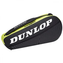 Dunlop SX Club 3 Racquet Tennis Bag (Black/Yellow)