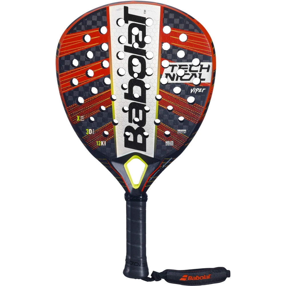 Babolat Technical Viper Padel Racket (Red/Black) 1 Babolat Technical Viper Padel Racket (Red/Black)
