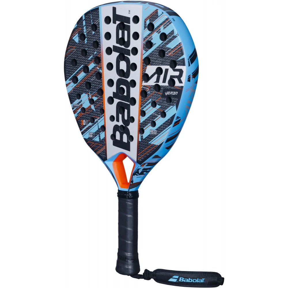 Babolat Air Veron Padel Racket (Blue/Black) 2 Babolat Air Veron Padel Racket (Blue/Black) - Image 2