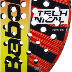 Babolat Technical Vertuo Padel Racket (Red/Black/Yellow) -Racket Equipment Store 150123 100 Babolat Technical Vertuo Padel Racket RedBlackYellow c 1000 1000