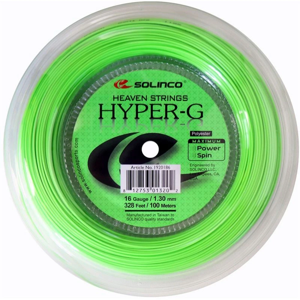 Solinco Hyper-G 16g Tennis String (Mini Reel) 1 Solinco Hyper-G 16g Tennis String (Mini Reel)