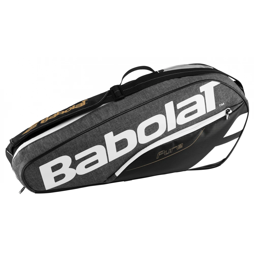 Babolat Pure Racquet Holder 3-Pack (Grey) 1 Babolat Pure Racquet Holder 3-Pack (Grey)
