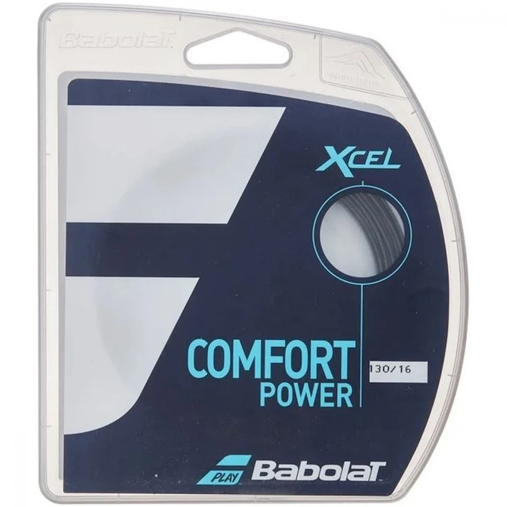 Babolat Xcel 17g Black Tennis String 1 Babolat Xcel 17g Black Tennis String