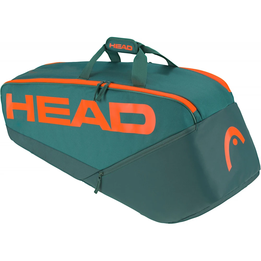 Head Radical Pro 6R Tennis Bag (Dark Cyan/Fluorescent Orange) 1 Head Radical Pro 6R Tennis Bag (Dark Cyan/Fluorescent Orange)