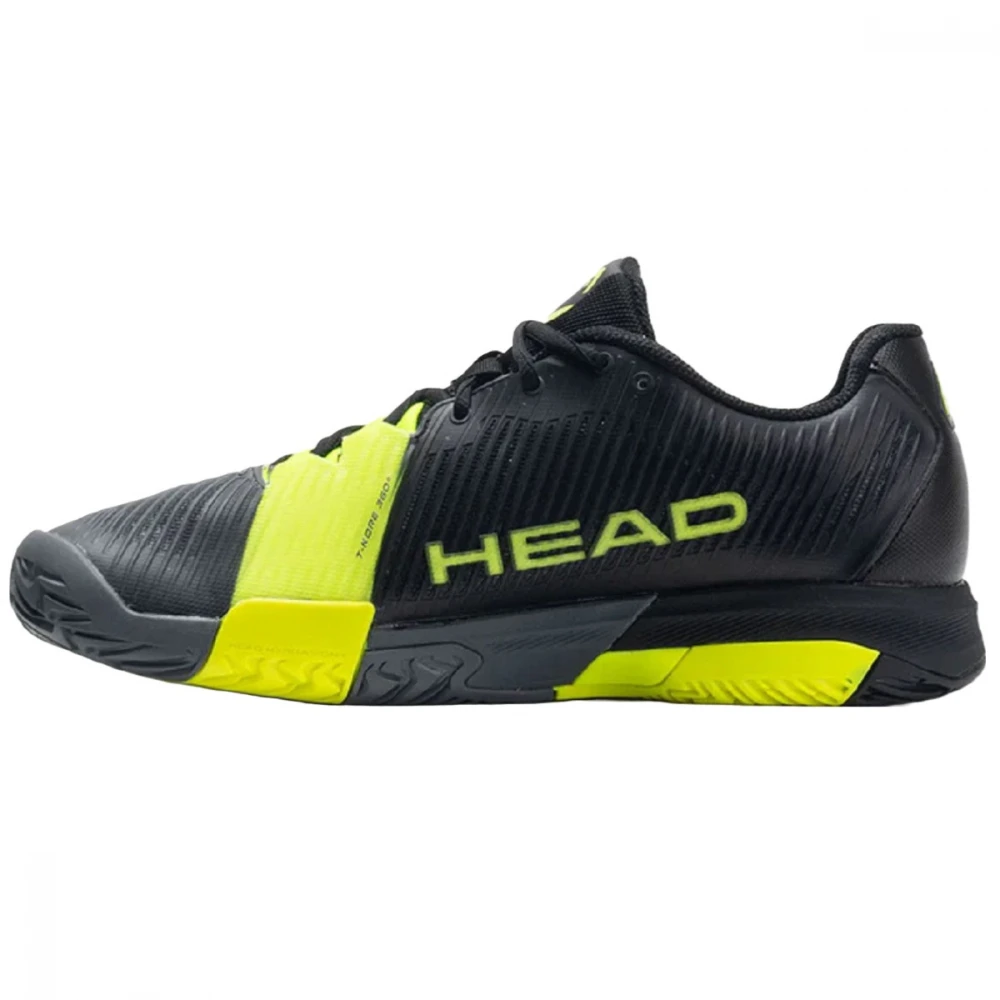 Head Men’s Revolt Pro 4.0 Pickleball Shoes (Black/Yellow) 2 Head Men’s Revolt Pro 4.0 Pickleball Shoes (Black/Yellow) - Image 2