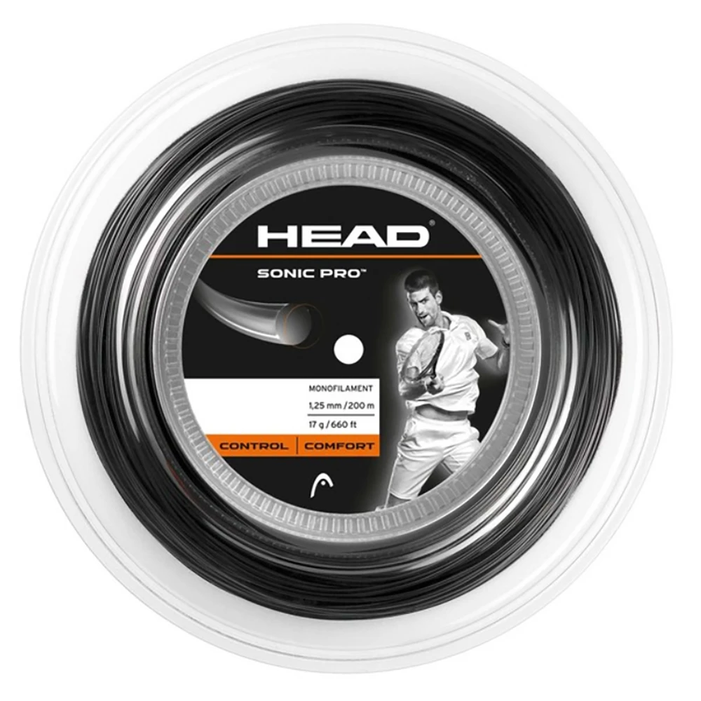 Head Sonic Pro 16g Tennis String (Reel) 1 Head Sonic Pro 16g Tennis String (Reel)