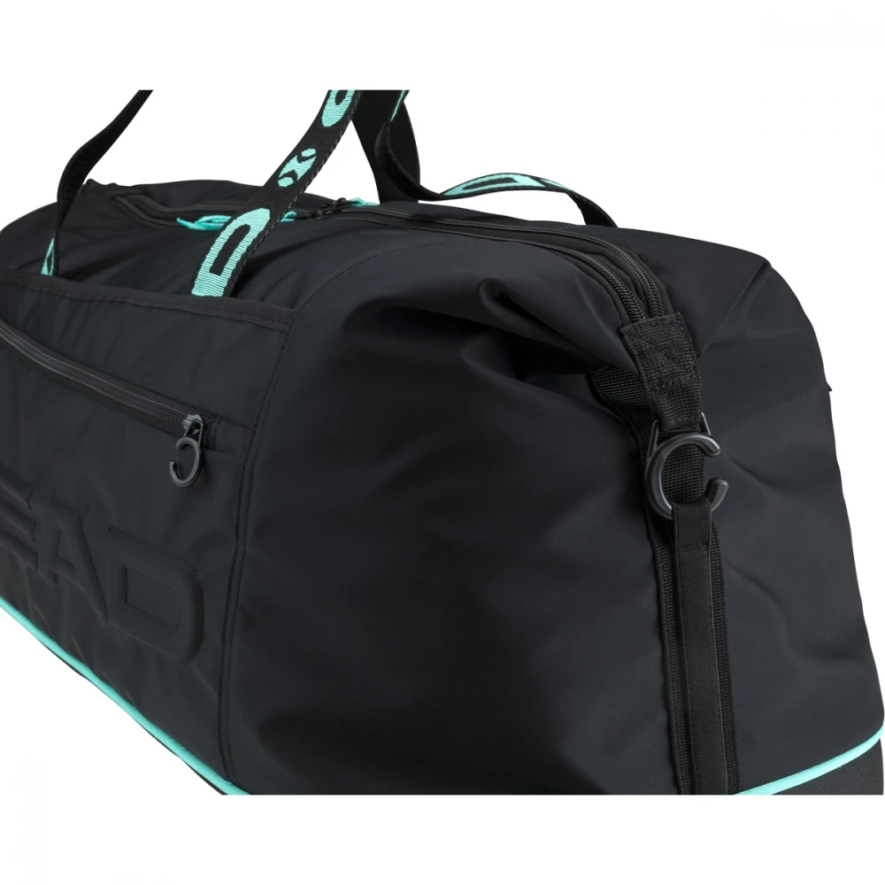 Head Coco Tennis Duffle Bag (Black/Mint) 3 Head Coco Tennis Duffle Bag (Black/Mint) - Image 3