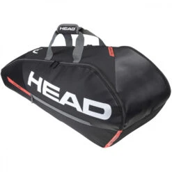 Head Tour Team 6R Combi Tennis Bag (Black/Orange)