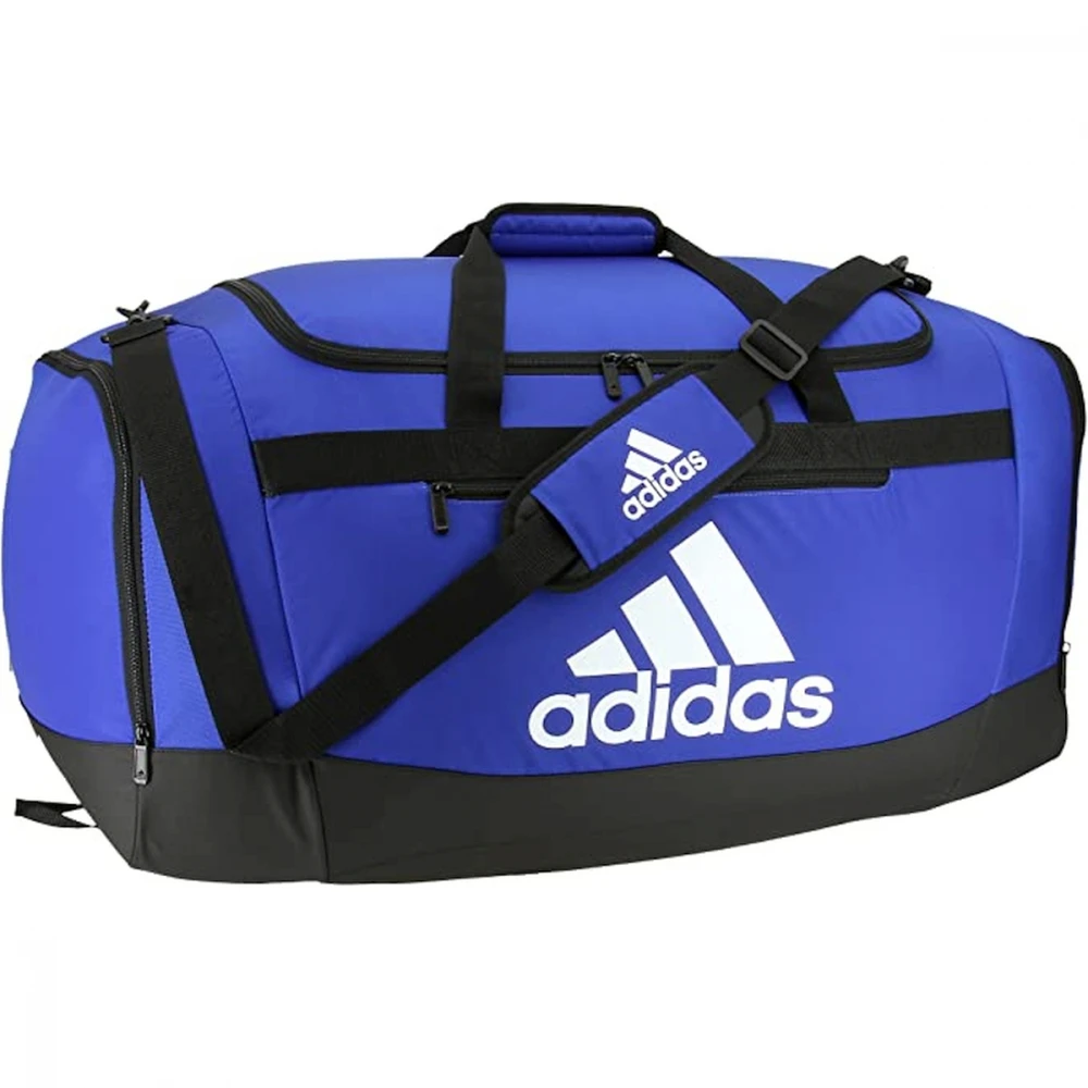 Adidas Defender IV Large Duffel Bag (Royal Blue)