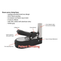 Tourna 700-ES Electric Stringing Machine 7 Tourna 700-ES Electric Stringing Machine -Racket Equipment Store 700 ES downpressedclamp1 1000 1000