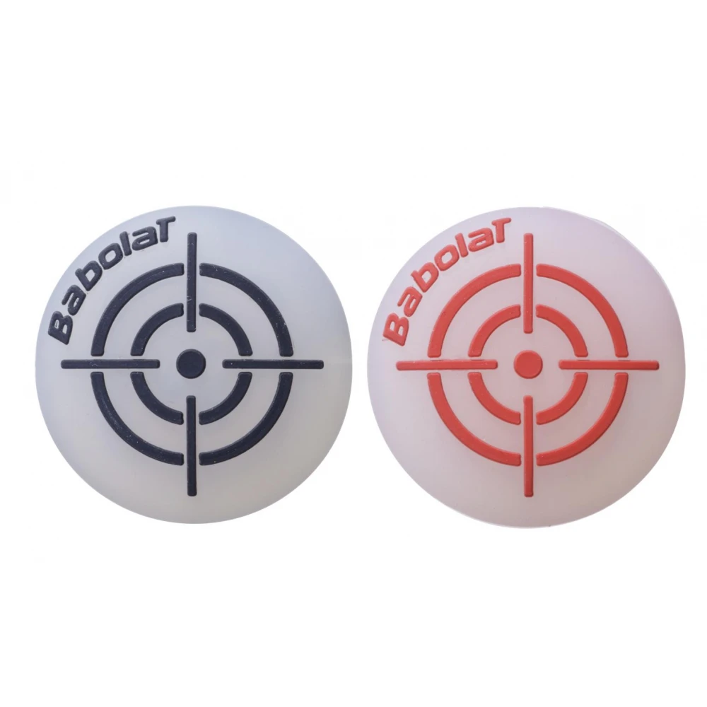 Babolat Pure Strike Target Damp Vibration Dampener X2 (Black/Red) 2 Babolat Pure Strike Target Damp Vibration Dampener X2 (Black/Red) - Image 2
