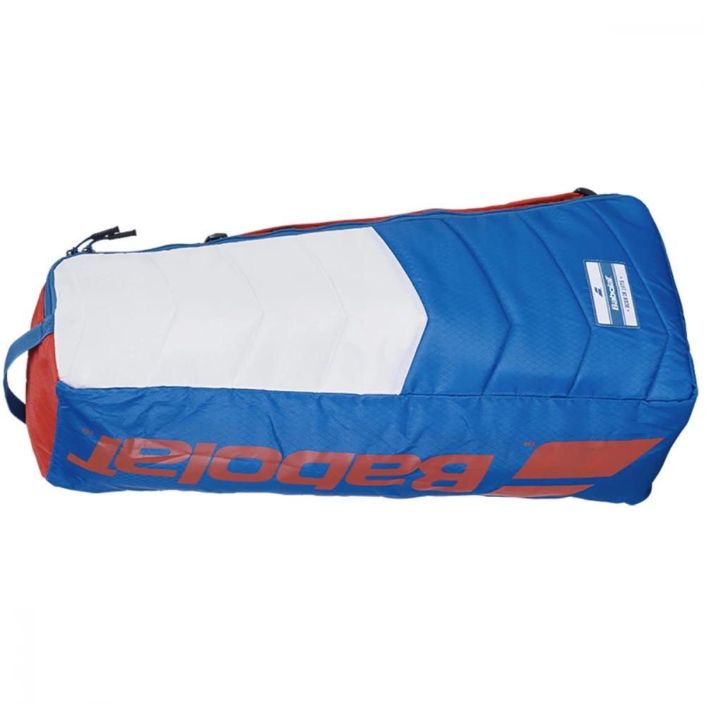 Babolat EVO Racquet Holder X 6 Tennis Bag (White/Blue/Red) 2 Babolat EVO Racquet Holder X 6 Tennis Bag (White/Blue/Red) - Image 2