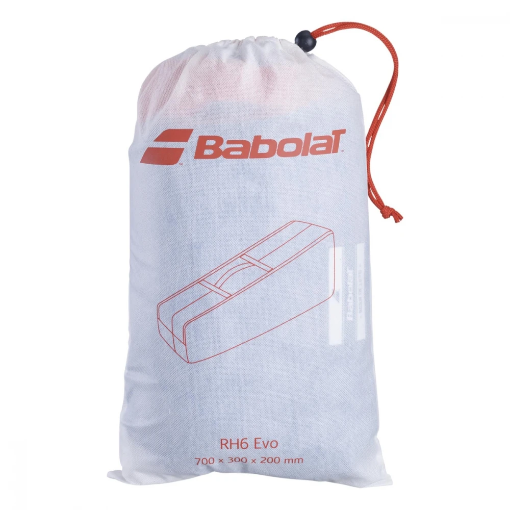 Babolat EVO Racquet Holder X 6 Tennis Bag (White/Blue/Red) 3 Babolat EVO Racquet Holder X 6 Tennis Bag (White/Blue/Red) - Image 3