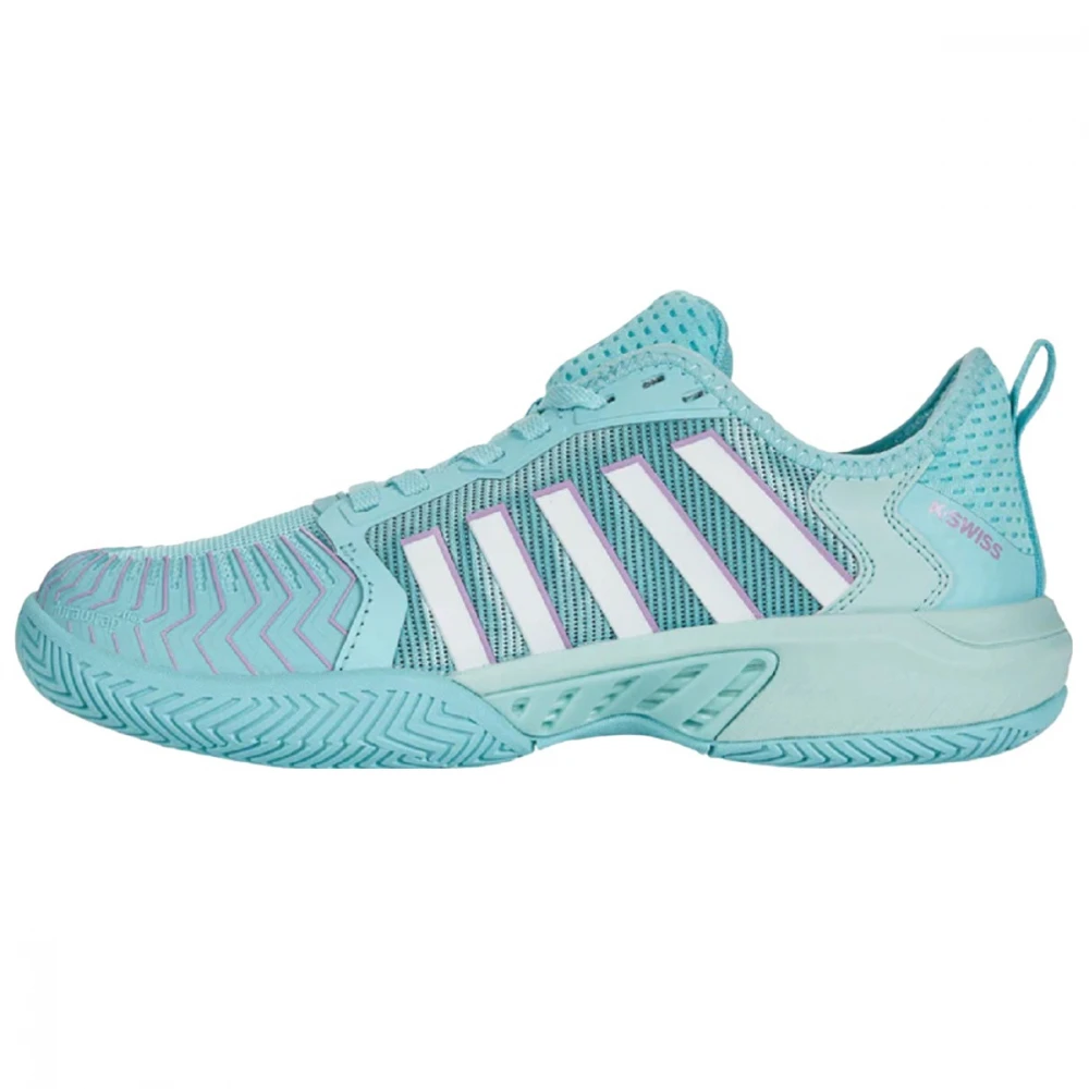 K-Swiss Women’s Pickleball Supreme Shoes (Angel Blue/Sheer Lilac/Brilliant White) 2 K-Swiss Women’s Pickleball Supreme Shoes (Angel Blue/Sheer Lilac/Brilliant White) - Image 2