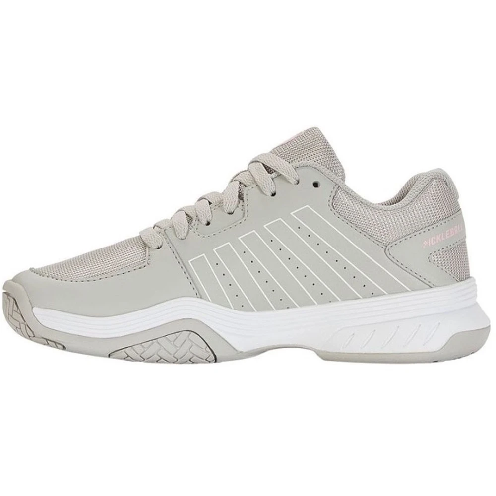 K-Swiss Women’s Court Express Pickleball Shoes (Vapor Blue/White/Coral Blush) - Image 2