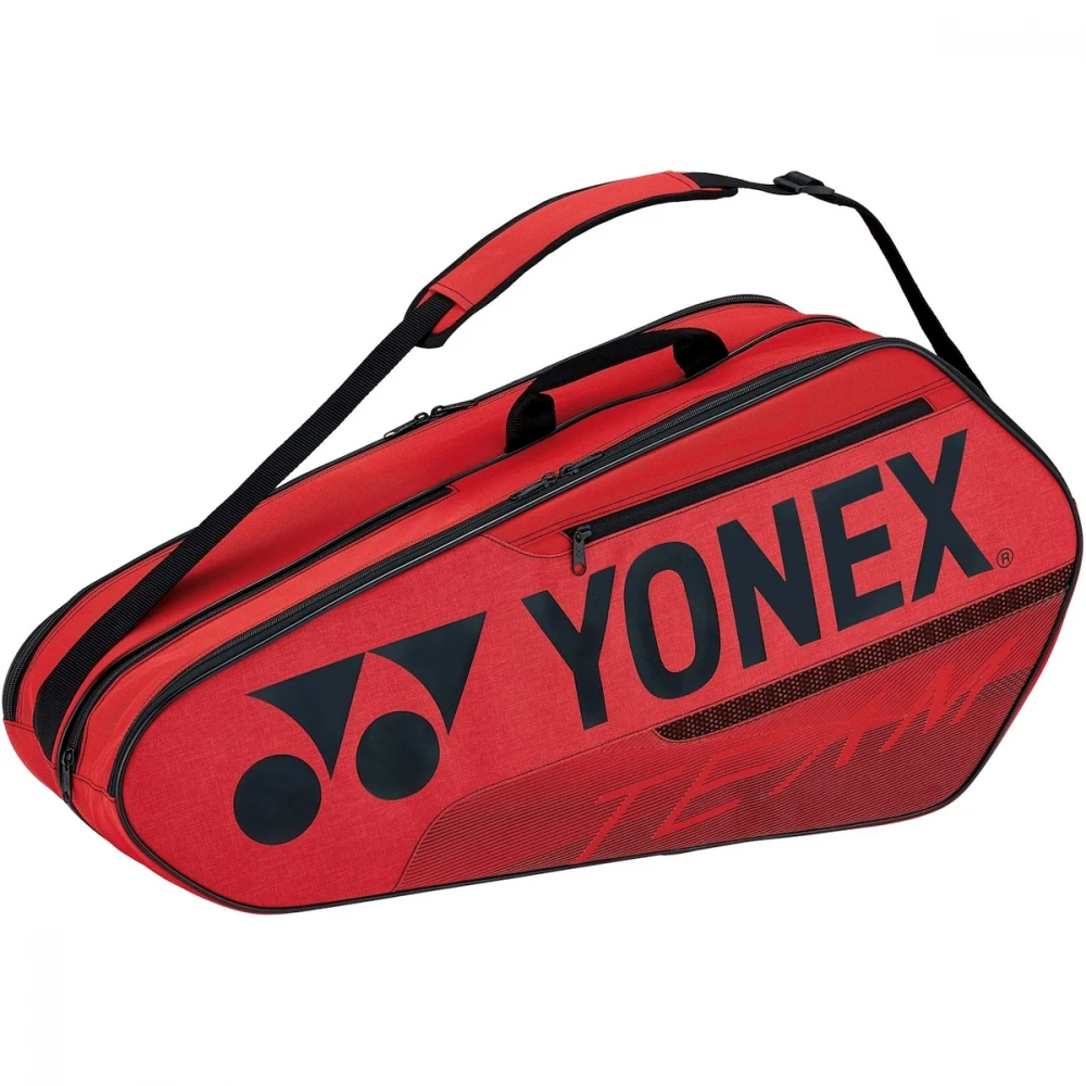 Yonex Team 6 Racquet Tennis Bag (Red) 1 Yonex Team 6 Racquet Tennis Bag (Red)