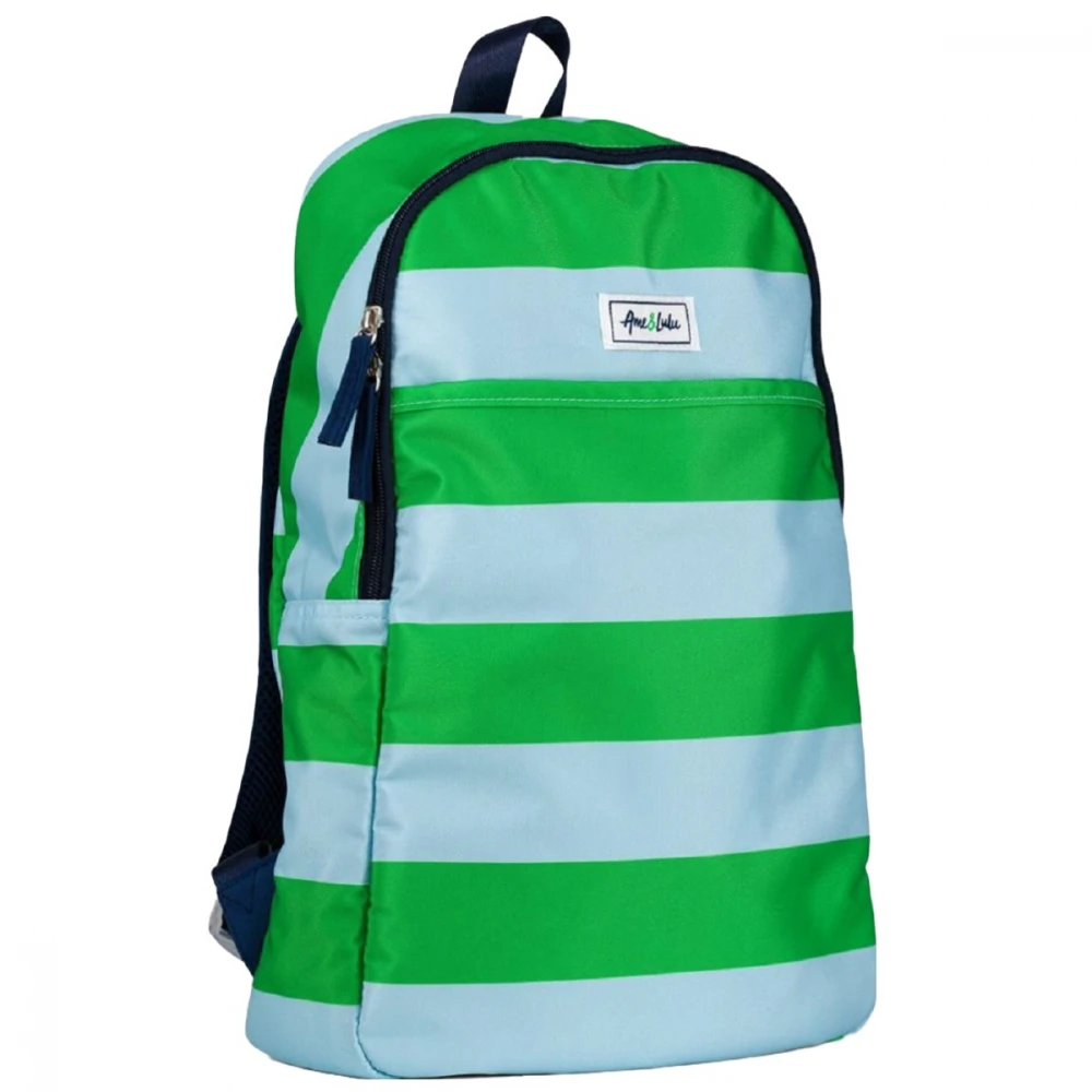 Ame & Lulu Drop Shot Pickleball Backpack (Grasshopper) 3 Ame & Lulu Drop Shot Pickleball Backpack (Grasshopper) - Image 3