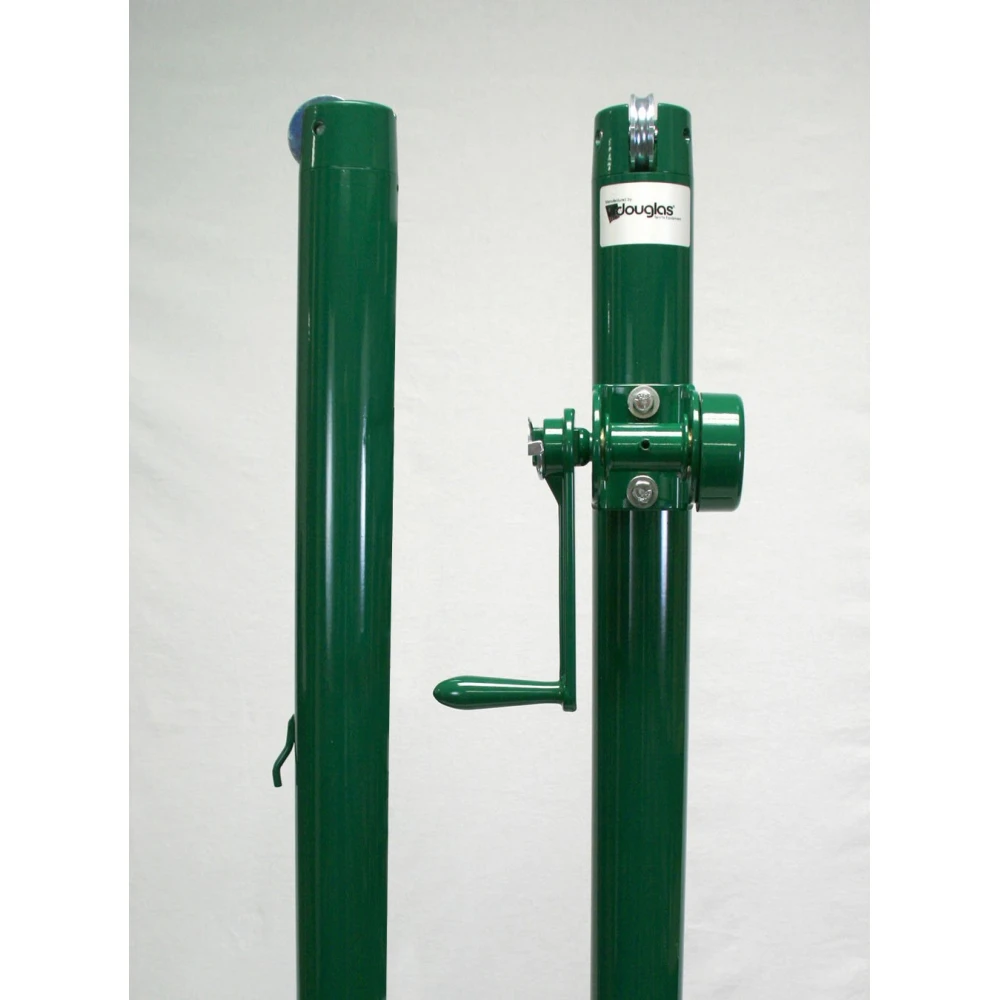 Douglas SW-36 Deluxe Pickleball Posts 2-7/8” OD (Green), 36” Above Ground 2 Douglas SW-36 Deluxe Pickleball Posts 2-7/8” OD (Green), 36” Above Ground - Image 2
