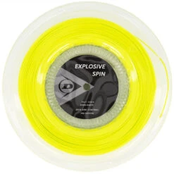 Dunlop Explosive Spin Yellow 17g Tennis String (Reel)