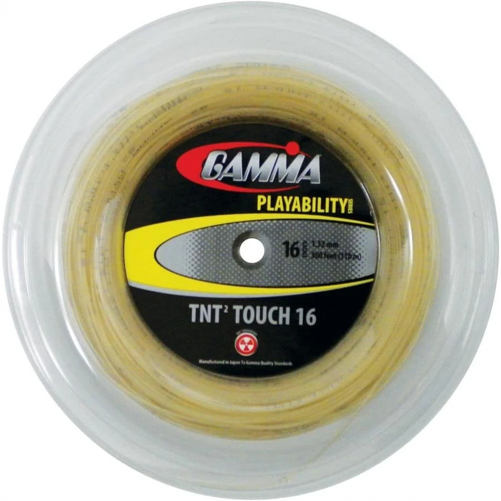 Gamma TNT2 Touch 16g Tennis String (Reel) 1 Gamma TNT2 Touch 16g Tennis String (Reel)