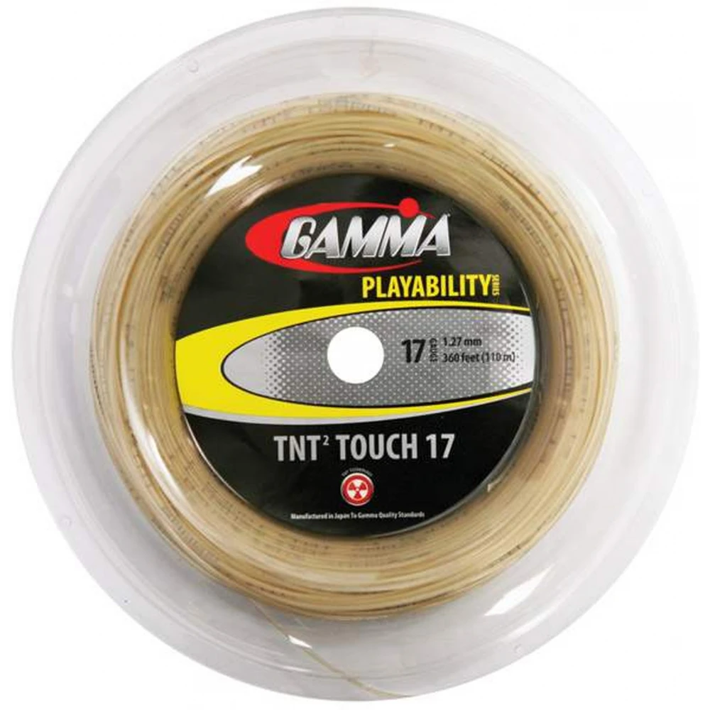 Gamma TNT2 Touch 17g Tennis String (Reel) 1 Gamma TNT2 Touch 17g Tennis String (Reel)