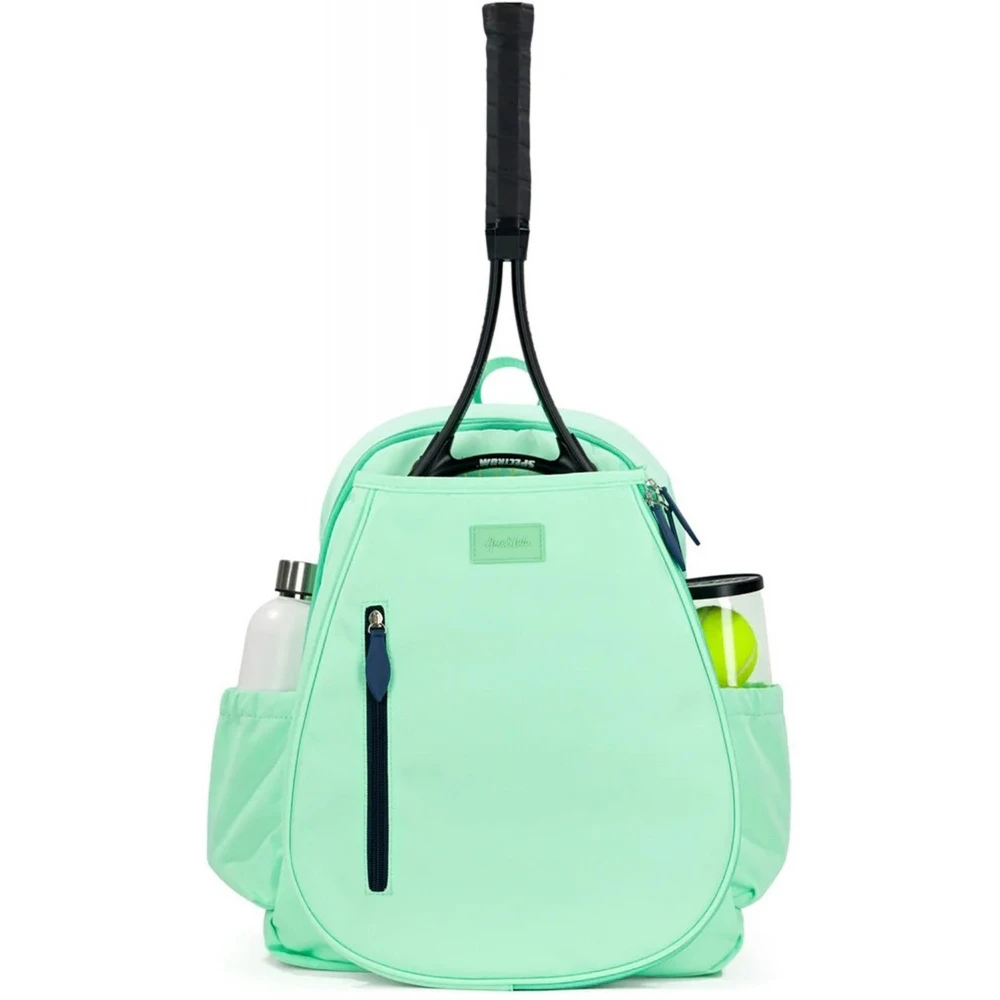 Ame & Lulu Game Time Tennis Backpack (Mint/Navy) 1 Ame & Lulu Game Time Tennis Backpack (Mint/Navy)