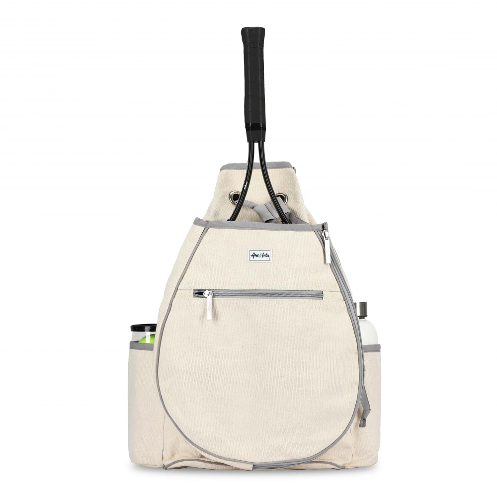 Ame & Lulu Hamptons Tennis Backpack (Grey Camo) 1 Ame & Lulu Hamptons Tennis Backpack (Grey Camo)