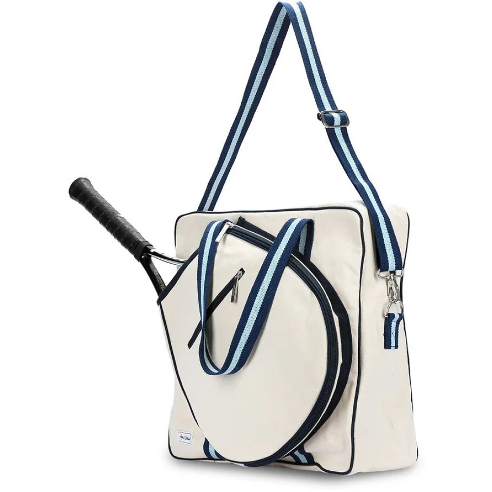 Ame & Lulu Hamptons Tennis Tour Bag (Two Tone Blue) 2 Ame & Lulu Hamptons Tennis Tour Bag (Two Tone Blue) - Image 2