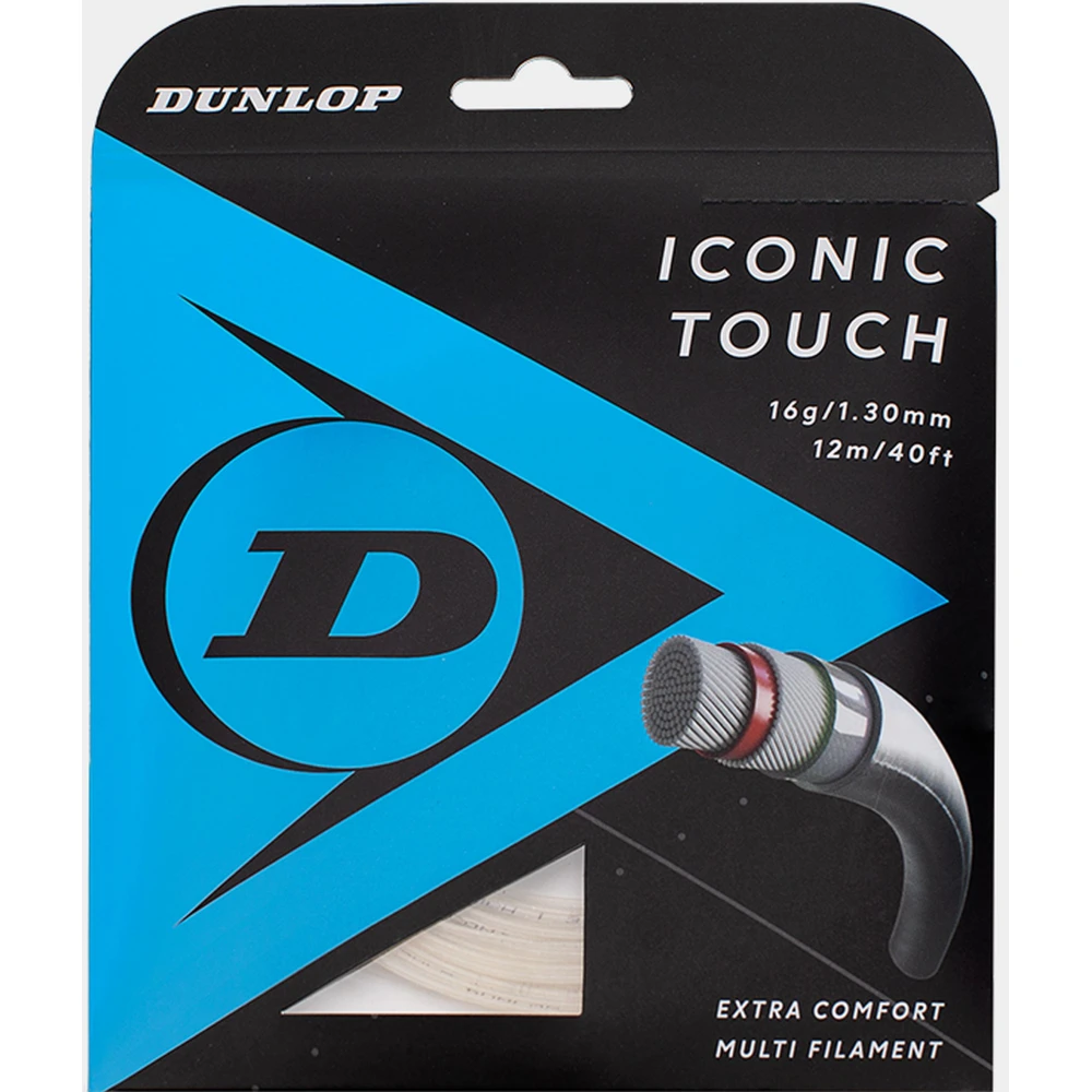 Dunlop Iconic Touch 16g Tennis String (Set) 1 Dunlop Iconic Touch 16g Tennis String (Set)