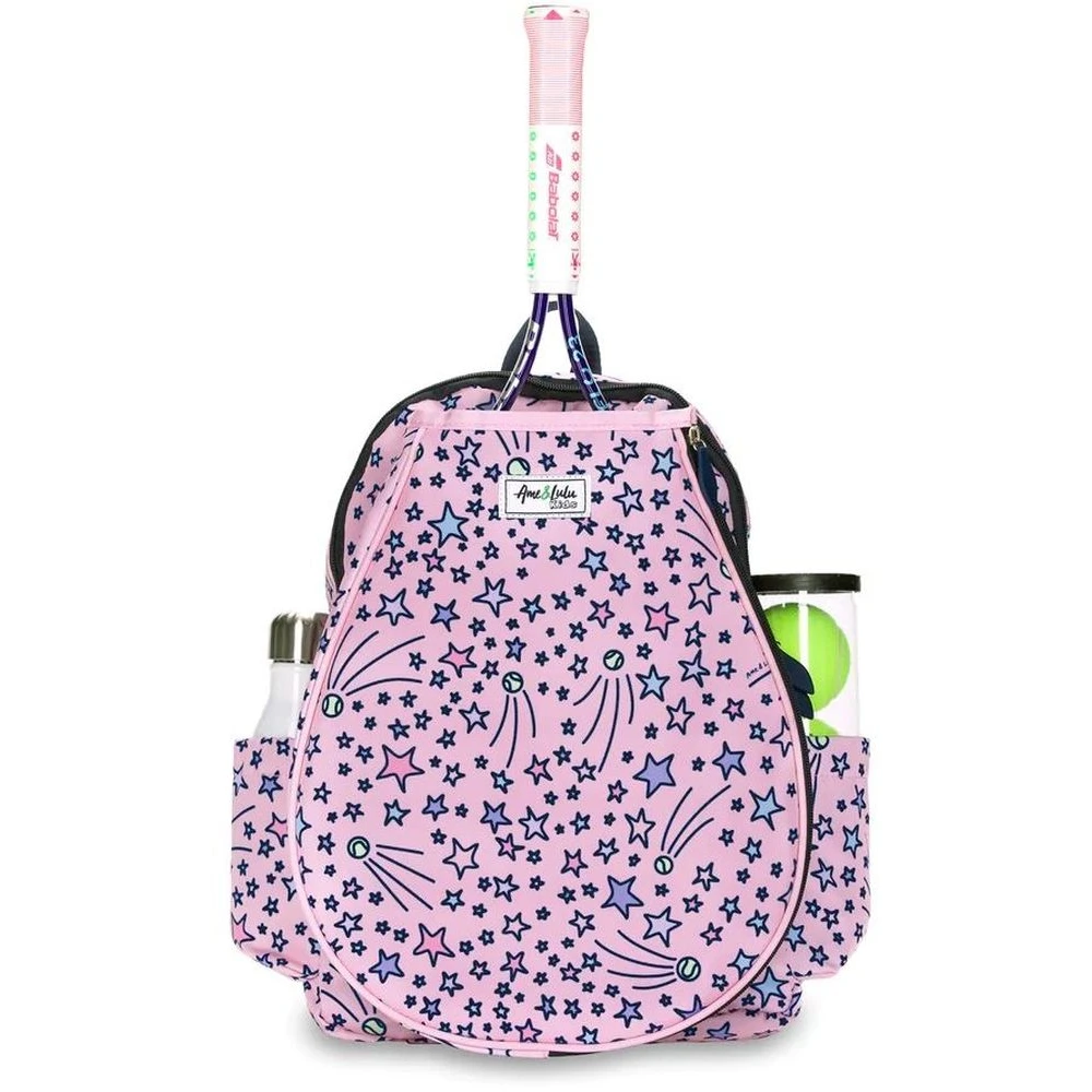 Ame & Lulu Little Love Tennis Backpack (Shooting Stars) 1 Ame & Lulu Little Love Tennis Backpack (Shooting Stars)