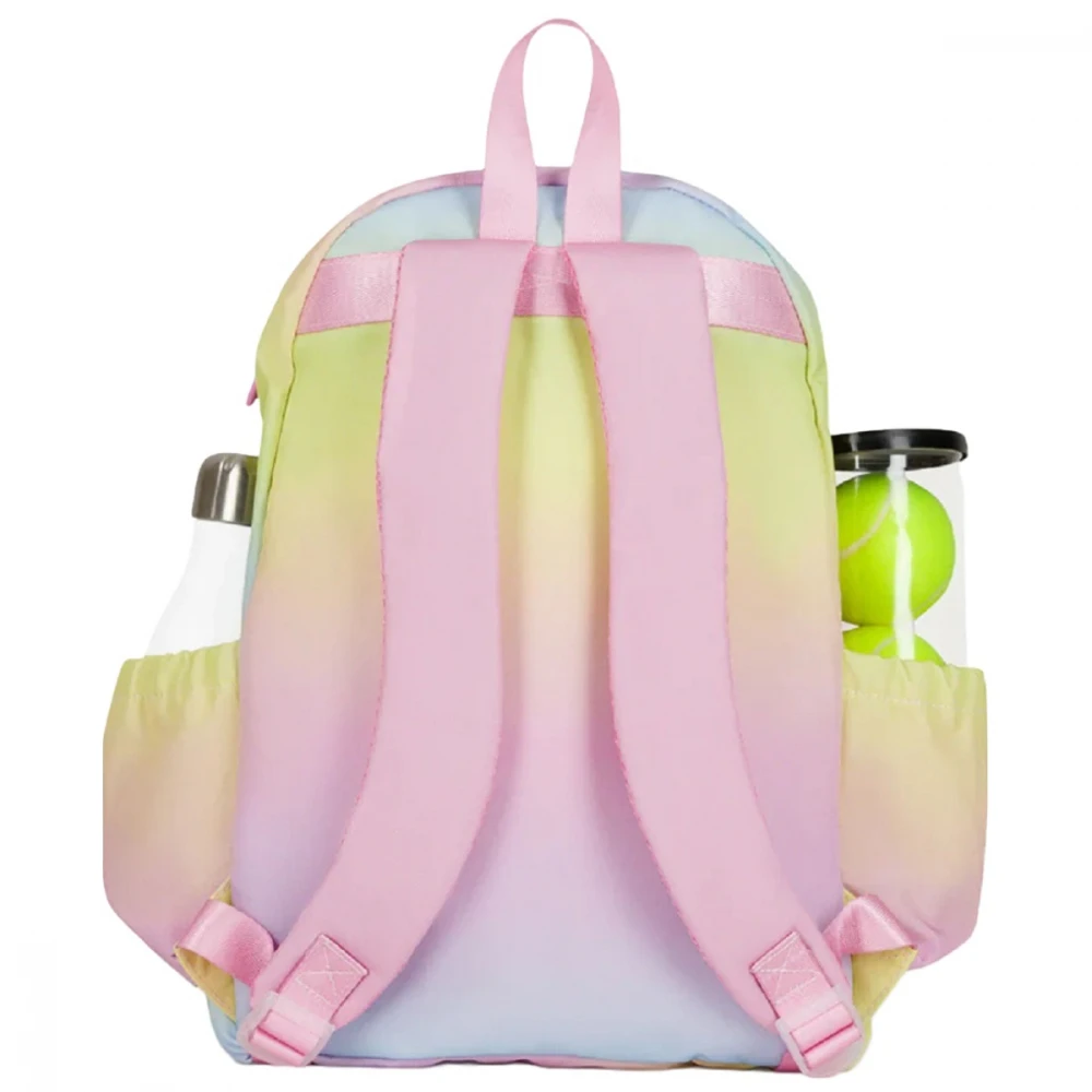 Ame & Lulu Little Love Tennis Backpack (Rainbow Sherbert) 2 Ame & Lulu Little Love Tennis Backpack (Rainbow Sherbert) - Image 2