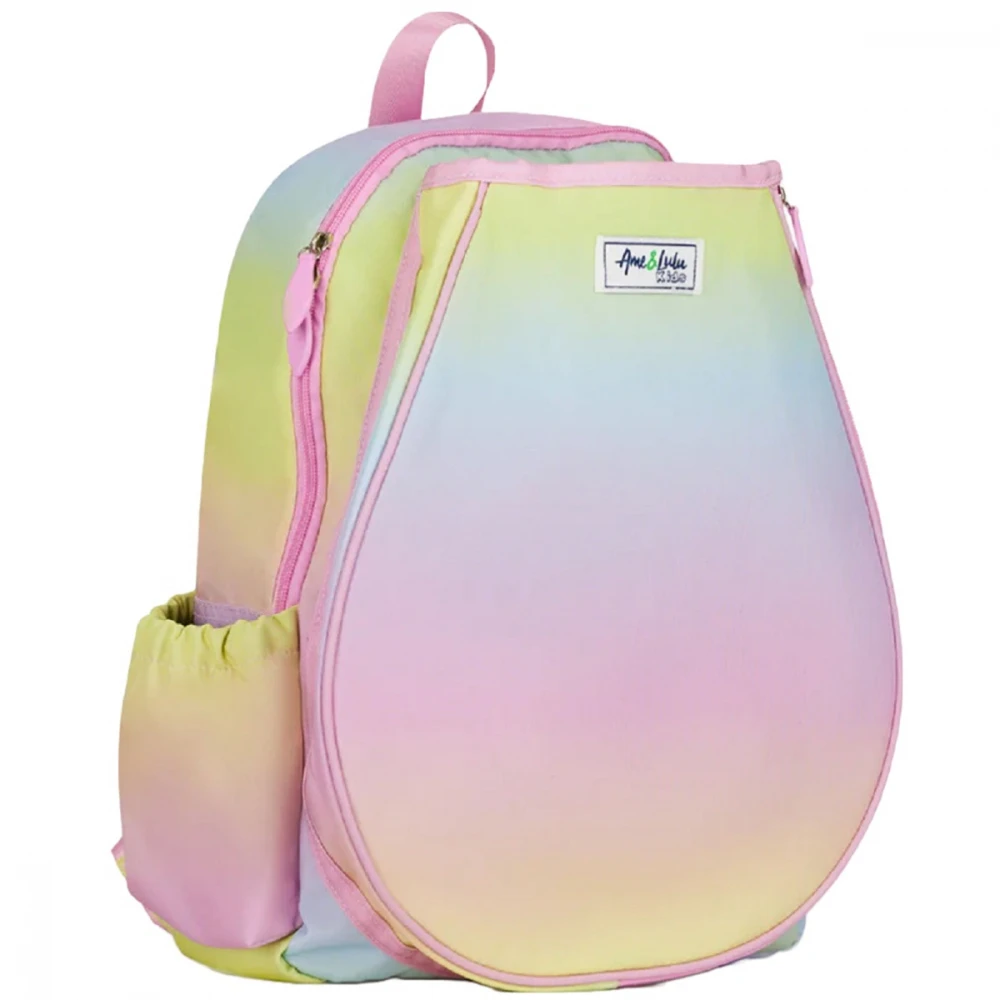 Ame & Lulu Little Love Tennis Backpack (Rainbow Sherbert) 3 Ame & Lulu Little Love Tennis Backpack (Rainbow Sherbert) - Image 3
