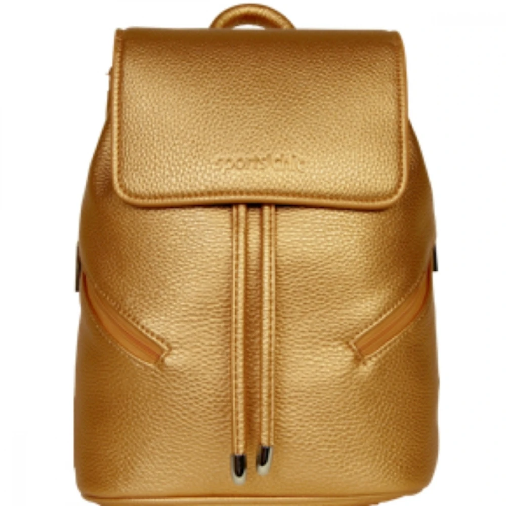 SportsChic Women’s Vegan Mini Backpack (Bronze) 1 SportsChic Women’s Vegan Mini Backpack (Bronze)