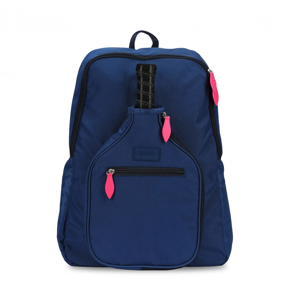 Ame & Lulu Pickleball Backpack (Navy) 1 Ame & Lulu Pickleball Backpack (Navy)