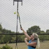 Suspended Ball Fence Trainer - Tennis Serve Training Aid