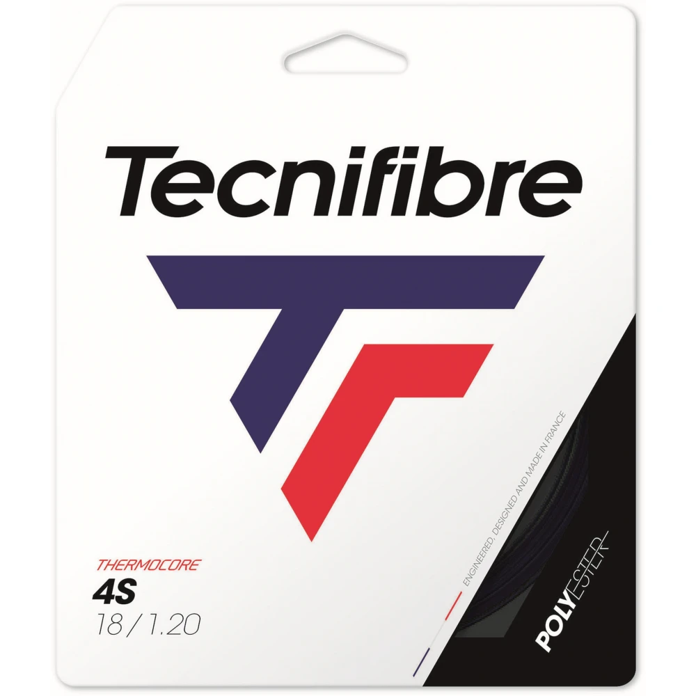 Tecnifibre Black Code 4S 18g Tennis String (Set)
