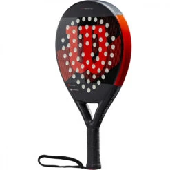 Wilson Pro Staff Elite Padel Racket (Black/Red) -Racket Equipment Store WR032811U Wilson Pro Staff Elite Padel Racket Black Red c 1 1000 1000