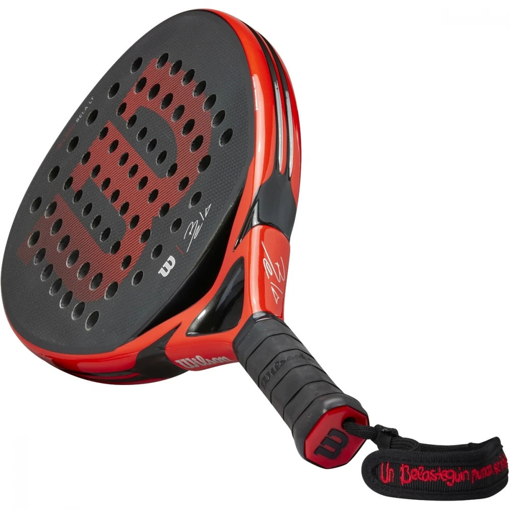 Wilson Bela LT Padel Racket (Red/Black) 3 Wilson Bela LT Padel Racket (Red/Black) - Image 3