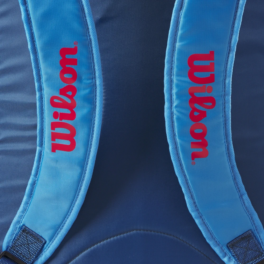 Wilson Junior Tennis Backpack (Blue/Orange) 3 Wilson Junior Tennis Backpack (Blue/Orange) - Image 3