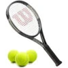 Wilson H2 Hyper Hammer Tennis Racquet Bundled W 3 Tennis Balls