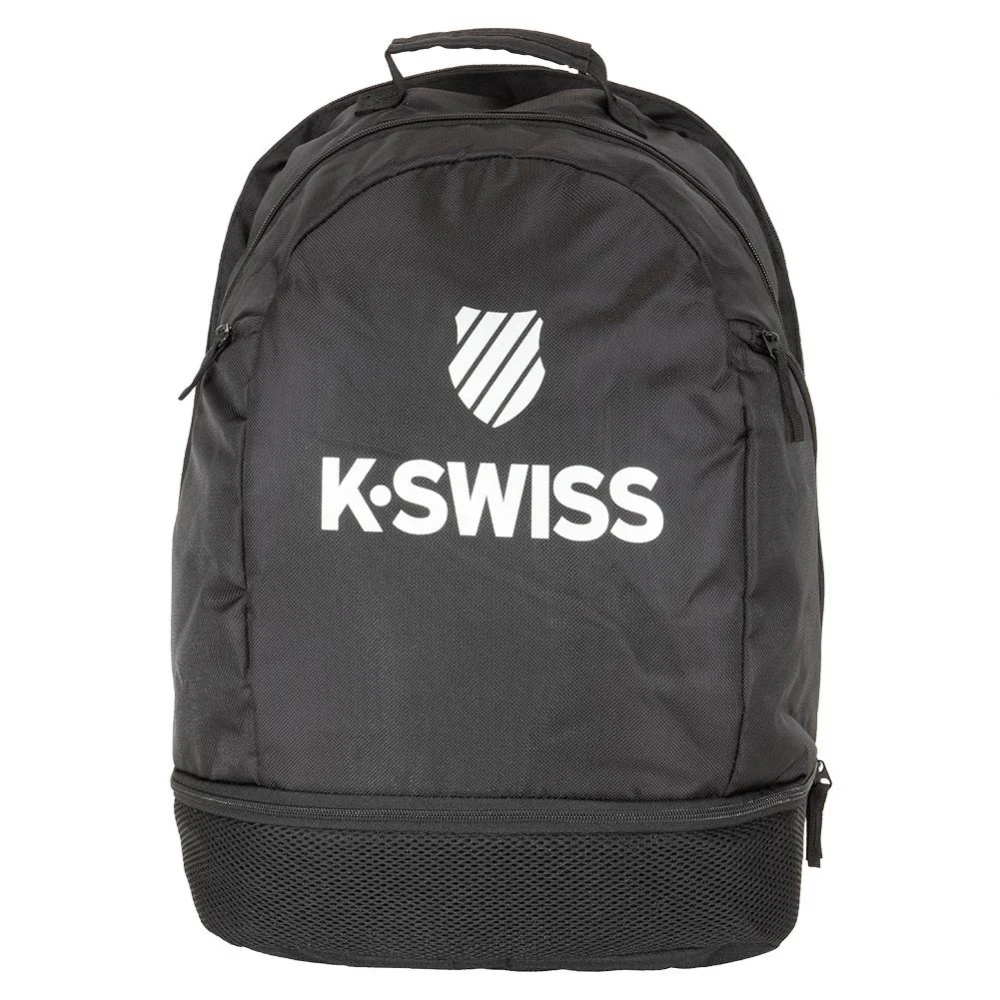 K-Swiss Tennis Backpack (Black) 1 K-Swiss Tennis Backpack (Black)