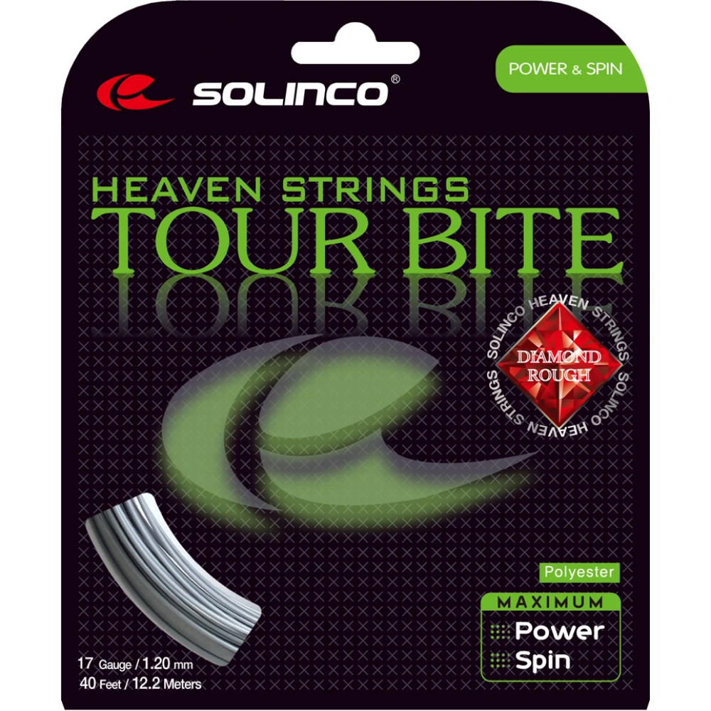 Solinco Tour Bite Diamond Rough 16g (Set) 1 Solinco Tour Bite Diamond Rough 16g (Set)