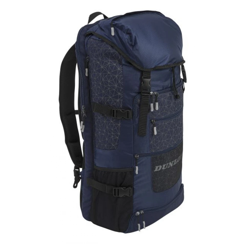 Dunlop SX Casual Sporty Long Tennis Backpack (Navy/Gray) 1 Dunlop SX Casual Sporty Long Tennis Backpack (Navy/Gray)