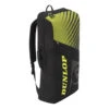 Dunlop SX Club 2 Racket Long Tennis Backpack (Black/Yellow)