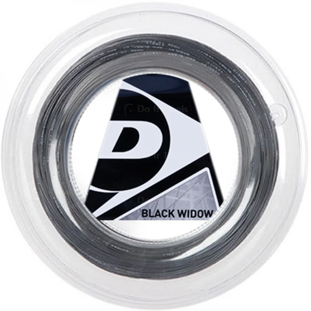 Dunlop Black Widow 17g Tennis String (Reel) 1 Dunlop Black Widow 17g Tennis String (Reel)